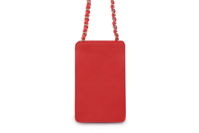 Lucky Bees Bolso Bandolera 305 Rojo de Piel de Polivinilo Lucky Bees Bolso Bandolera 305 Rojo de Piel de Polivinilo